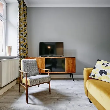 아파트 Zolty De Lux Dla 2 Osob Katowice 초르조프