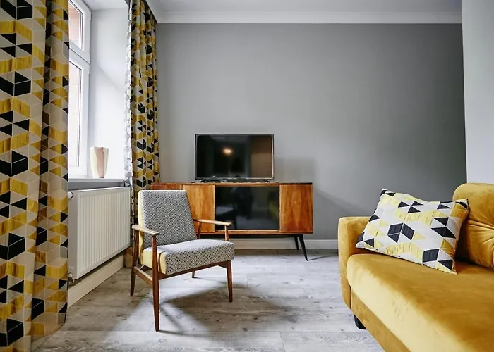 דירה Zolty De Lux Dla 2 Osob Katowice שורזוב